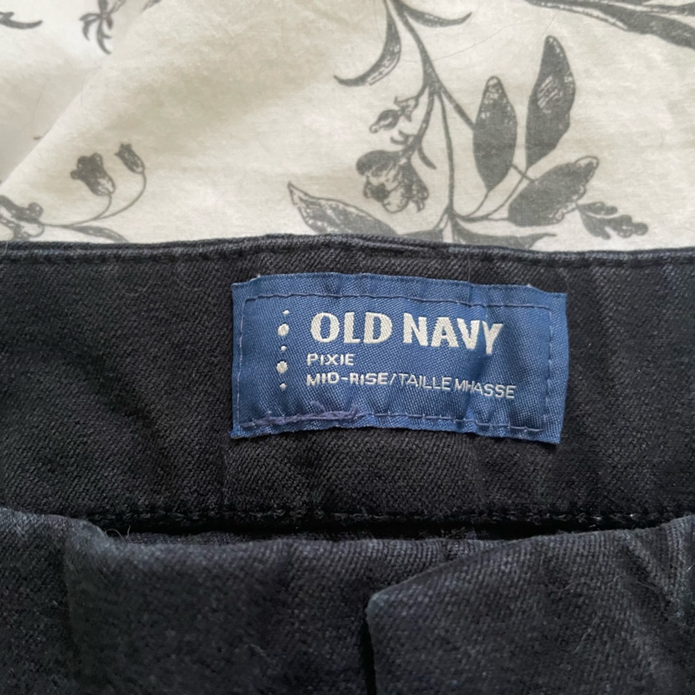 Bundle- Dark Navy And Leopard Print Pixie Work Pa… - image 4